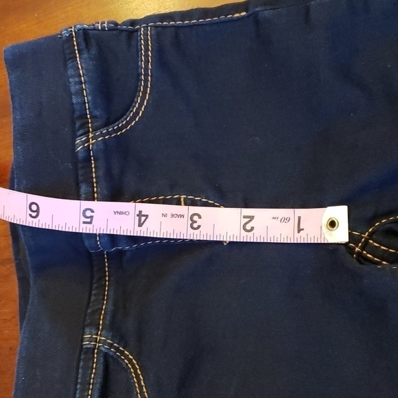 Dkny Jean Jeggings Dark Wash Like New EUC sz 4 - Picture 9 of 11